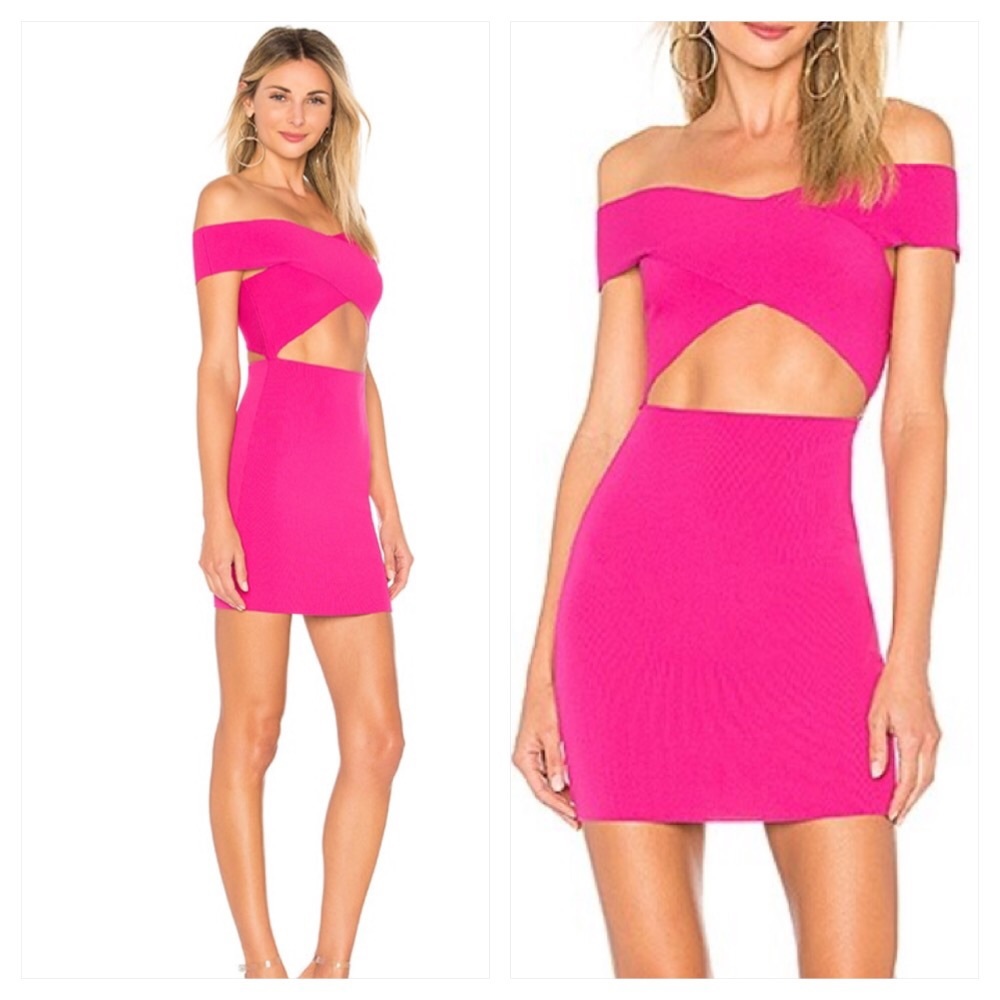 SUPERDOWN Hallie Cut Out Mini dress size SMALL